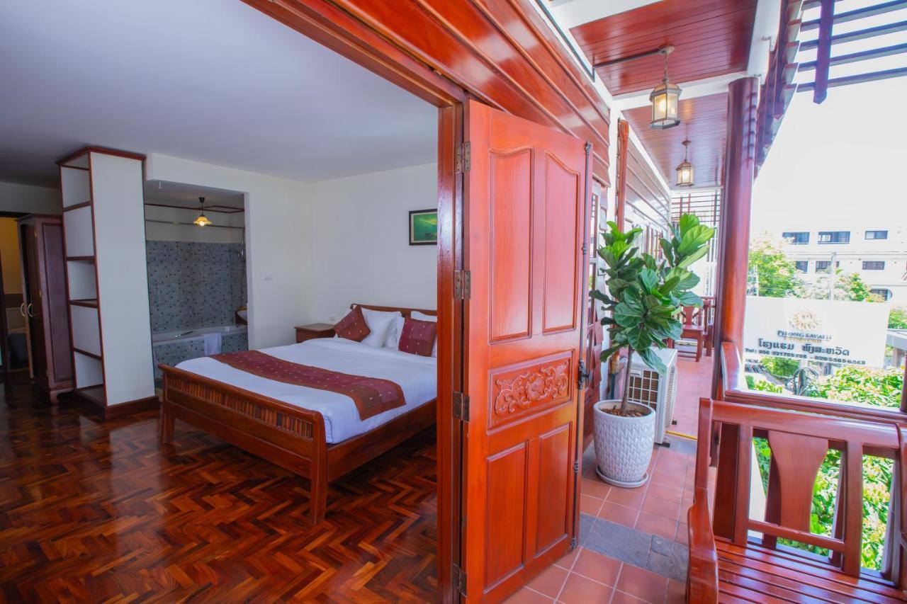 Phongsavath Boutique Hotel Vientiane Exterior foto